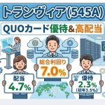 トランヴィア(545A)QUOカード優待＆高配当の総合利回りと企業分析